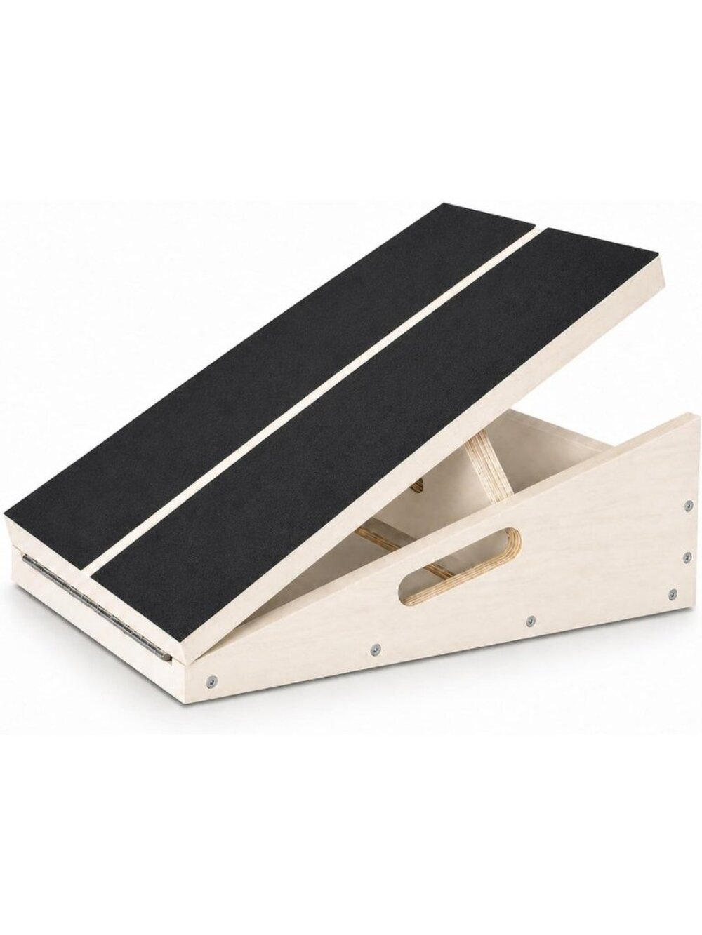 Calf Stretch Slant Board - Wooden Calf Stretching Tool for Flexibility & Pain